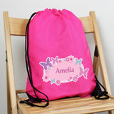 Personalised Butterfly Swim & Kit Bag