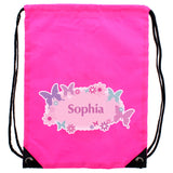 Personalised Butterfly Swim & Kit Bag