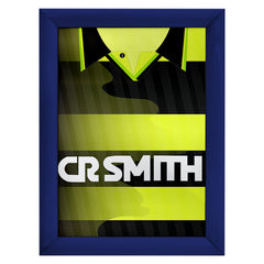 Personalised Celtic Retro - 1997 Away Shirt - A4 Metal Sign Plaque - Frame Options Available