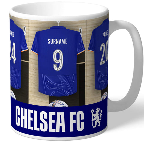 Personalised Chelsea Dressing Room Mug