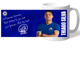 Personalised Chelsea FC Silva Autograph Mug