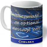 Personalised Chelsea Mug - Shirt And Message Cup