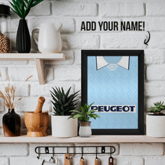 Personalised Coventry - 1995 Home Shirt - A4 Metal Sign Plaque - Frame Options Available