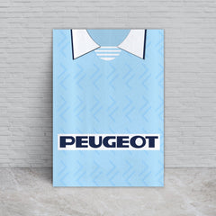 Personalised Coventry - 1995 Home Shirt - A4 Metal Sign Plaque - Frame Options Available