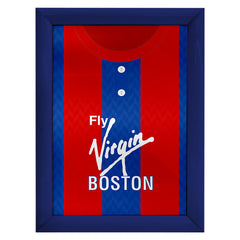Personalised Crystal-Palace  - 1991 Home Shirt - A4 Metal Sign Plaque - Frame Options Available
