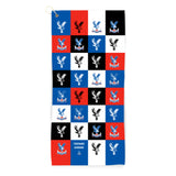 Personalised Crystal Palace Golf Towel - Chequered