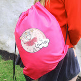 Personalised Fairy Pink Kit Bag