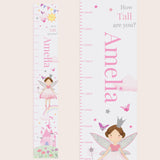 Personalised Fairy Princess Height Chart