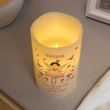 Personalised Fairy Princess Night Light LED  Candle
