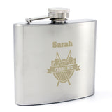 Personalised Fishing Hip Flask