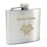 Personalised Fishing Hip Flask