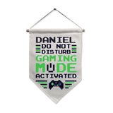 Personalised Gaming Mode Hanging Banner