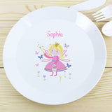 Personalised Garden Fairy Plastic Plate