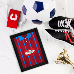 Personalised Holte Enders - 1993 Home Shirt - A4 Metal Sign Plaque - Frame Options Available