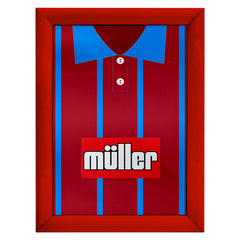 Personalised Holte Enders - 1993 Home Shirt - A4 Metal Sign Plaque - Frame Options Available