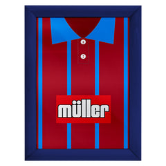 Personalised Holte Enders - 1993 Home Shirt - A4 Metal Sign Plaque - Frame Options Available