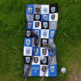 Personalised Huddersfield Town Golf Towel - Chequered