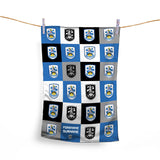 Personalised Huddersfield Town Tea Towel - Chequered