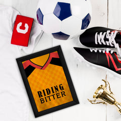 Personalised Hull Retro - 1998  Home Shirt - A4 Metal Sign Plaque - Frame Options Available