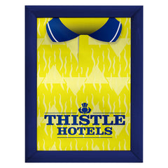 Personalised Leeds 1992 Home Shirt - A4 Metal Sign Plaque - Frame Options Available