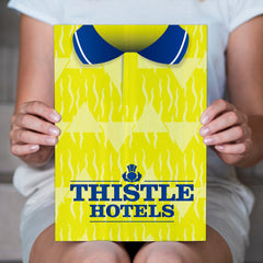 Personalised Leeds 1992 Home Shirt - A4 Metal Sign Plaque - Frame Options Available