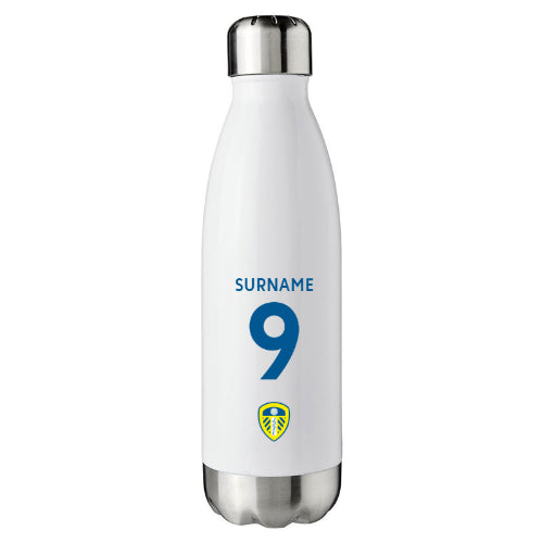 Personalised Leeds United FC Insulated Bottle Flask