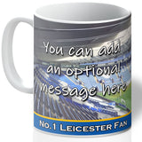 Personalised Leicester Mug - Shirt And Message Cup