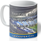 Personalised Leicester Mug - Shirt And Message Cup