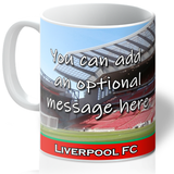 Personalised Liverpool Mug - Shirt And Message Cup