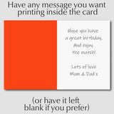 Personalised Luton Birthday Card