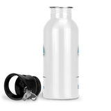 Personalised Manchester City Gym Fitness Bottle 600ml With Straw