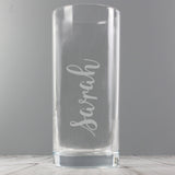 Personalised Name Only Engraved Hi Ball Glass