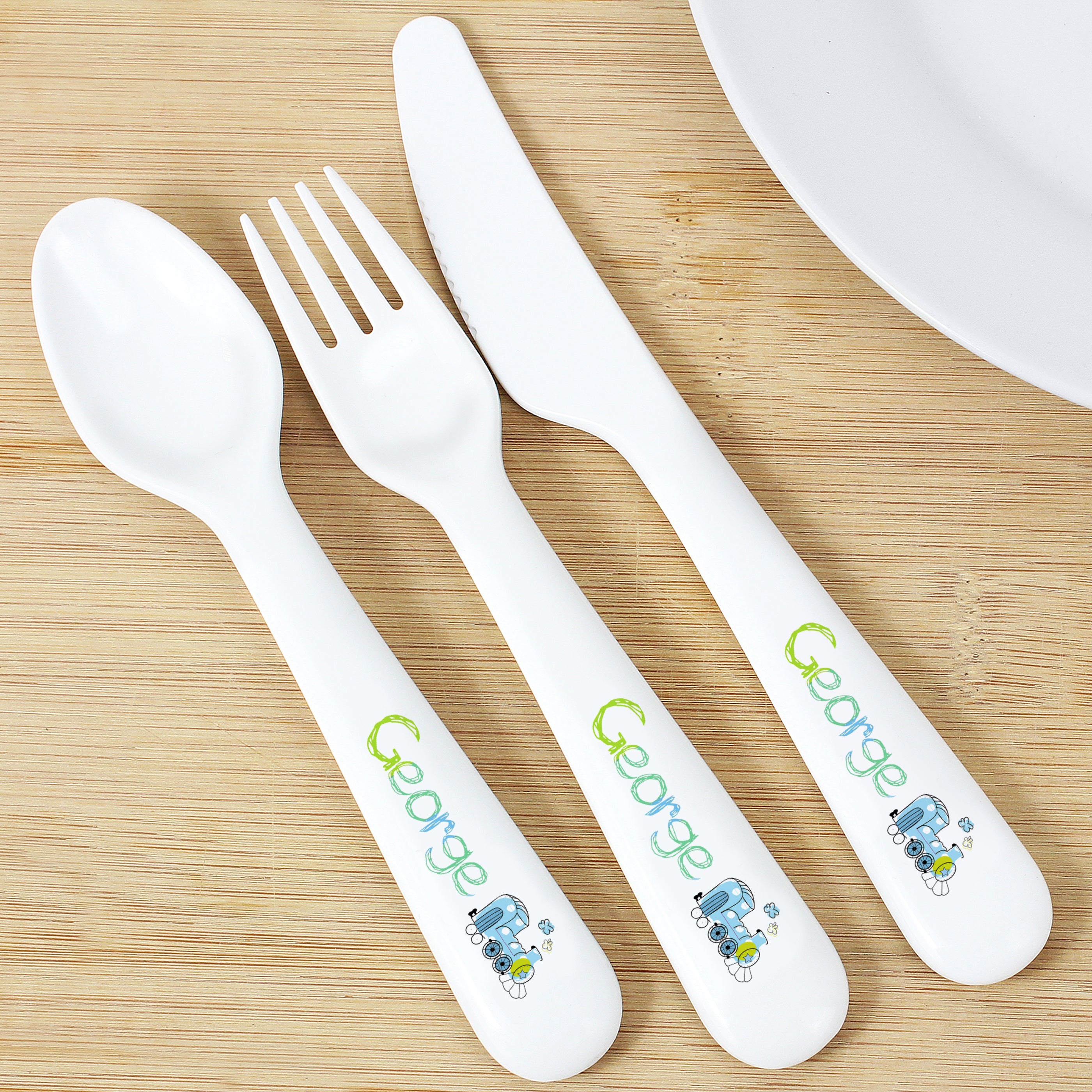 Personalised first hot sale cutlery set