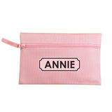 Personalised Pink Pencil Case