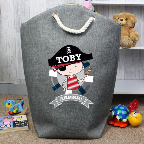 Personalised Pirate Storage Bag