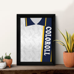 Personalised Preston - 1994 Home Shirt - A4 Metal Sign Plaque - Frame Options Available