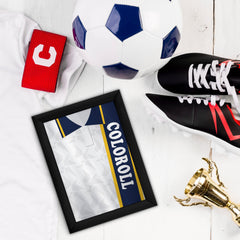 Personalised Preston - 1994 Home Shirt - A4 Metal Sign Plaque - Frame Options Available