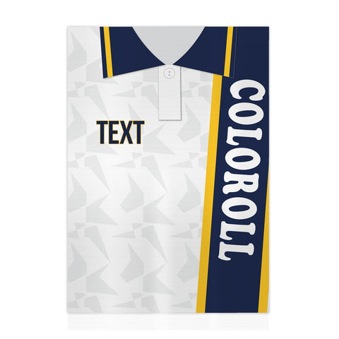 Personalised Preston - 1994 Home Shirt - A4 Metal Sign Plaque - Frame Options Available