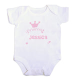 Personalised Princess Baby Vest