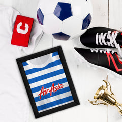 Personalised QPR - 2015 Home Shirt - A4 Metal Sign Plaque - Frame Options Available