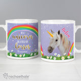 Personalised Rachael Hale Unicorn Mug