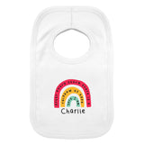 Personalised Rainbow Bib