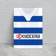 Personalised Reading - 2006 Home Shirt - A4 Metal Sign Plaque - Frame Options Available