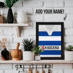 Personalised Reading - 2006 Home Shirt - A4 Metal Sign Plaque - Frame Options Available