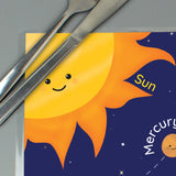 Personalised Solar Space System Placemat