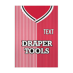 Personalised Soton 1987 Home Shirt - A4 Metal Sign Plaque - Frame Options Available