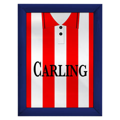 Personalised Stoke 1994 - Home Shirt - A4 Metal Sign Plaque - Frame Options Available