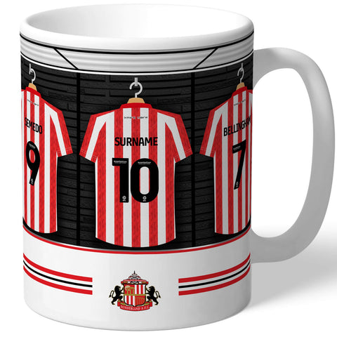 Personalised Sunderland Dressing Room Mug