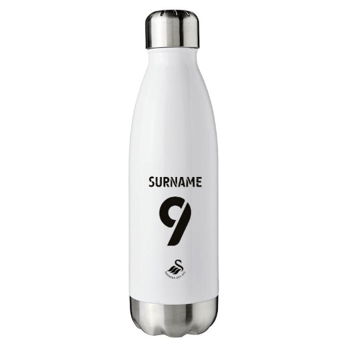Personalised Swansea City Insulated Bottle Flask