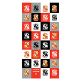 Personalised Swindon Town Beach Towel - Chequered